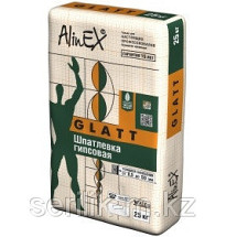 Гипсовая шпатлевка AlinEX GLAT 25 кг.