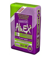 Штукатурка цементная ALINEX Plaster M50 25 кг.