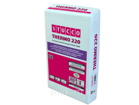 STUCCO THERMO 220 штукартурно-клеевая смесь для систем теплоизоляции
