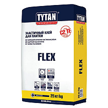 Эластичный клей для плитки FLEX