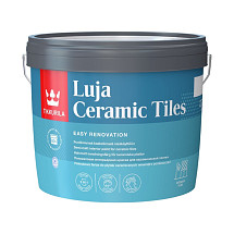 TIKKURILA LUJA CERAMIC TILES ПОЛУМАТОВАЯ ИНТЕРЬЕРНАЯ КРАСКА ДЛЯ КЕРАМИЧЕСКОЙ ПЛИТКИ А 2,7л