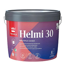 УНИВЕРСАЛЬНАЯ МЕБЕЛЬНАЯ КРАСКА / ПОЛУМАТОВАЯ TIKKURILA HELMI 30 A 2,7л