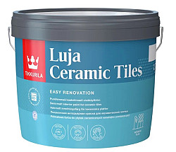 TIKKURILA LUJA CERAMIC TILES ПОЛУМАТОВАЯ ИНТЕРЬЕРНАЯ КРАСКА ДЛЯ КЕРАМИЧЕСКОЙ ПЛИТКИ C 0,9л